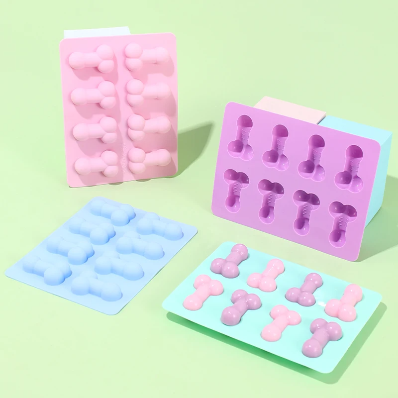 Donut Mold Silicone - 3D Creatieve Penis Vormige Cakevorm Food-Grade