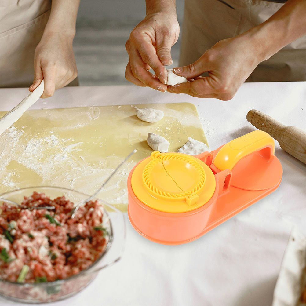 Dumpling Press Set - Dumpling Wrapper Mold 2-delige set Ergonomische