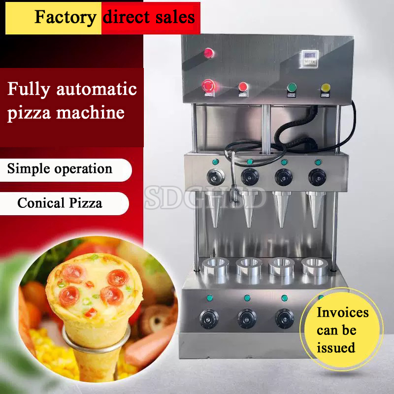 Waffle Cone Maker - Eetbare koffiekopjes-theemaker, verse pizzahorntjesmaker, nieuwe staat,
