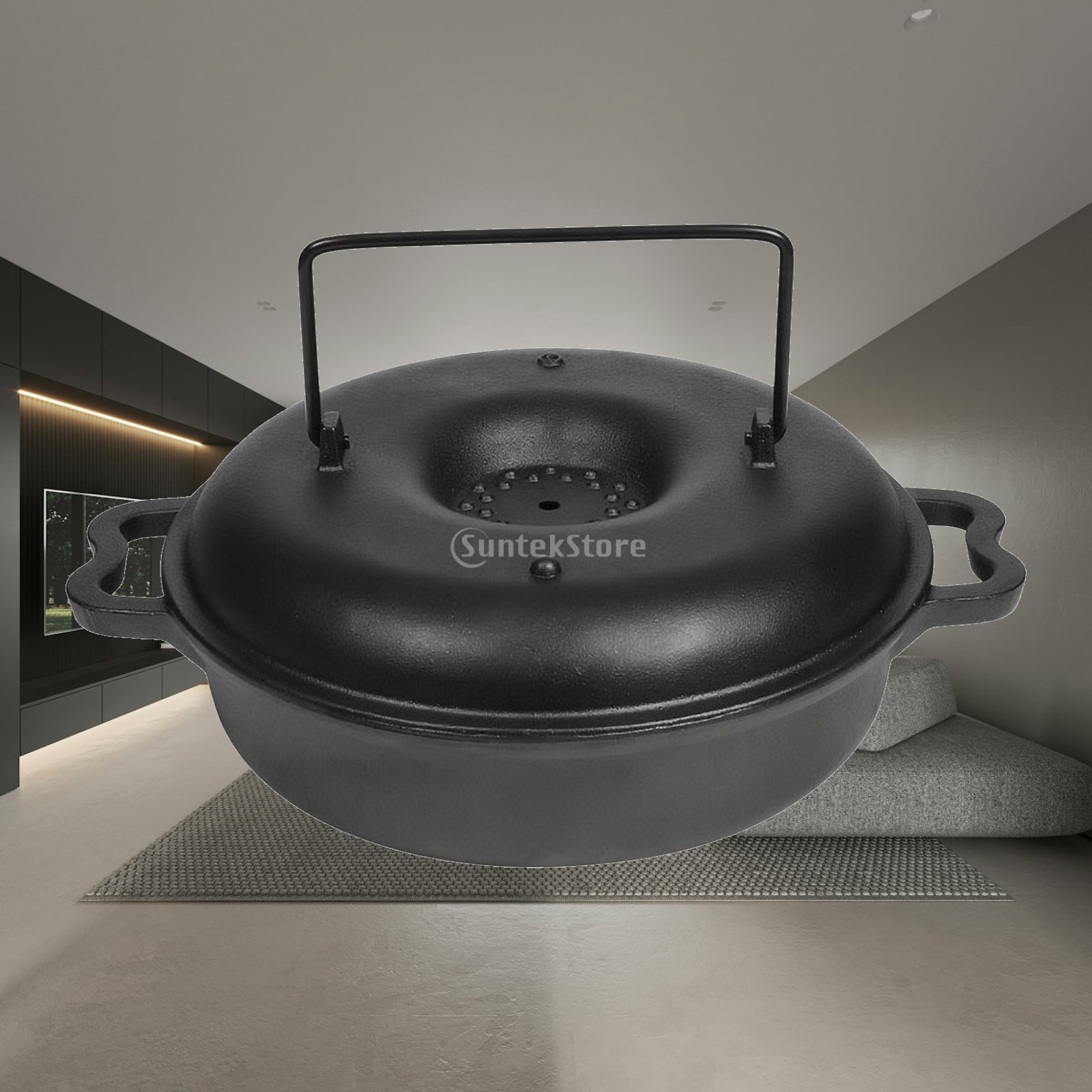 Cast Iron Corn - Robuuste gietijzeren braadpan met handgrepen, geschikt