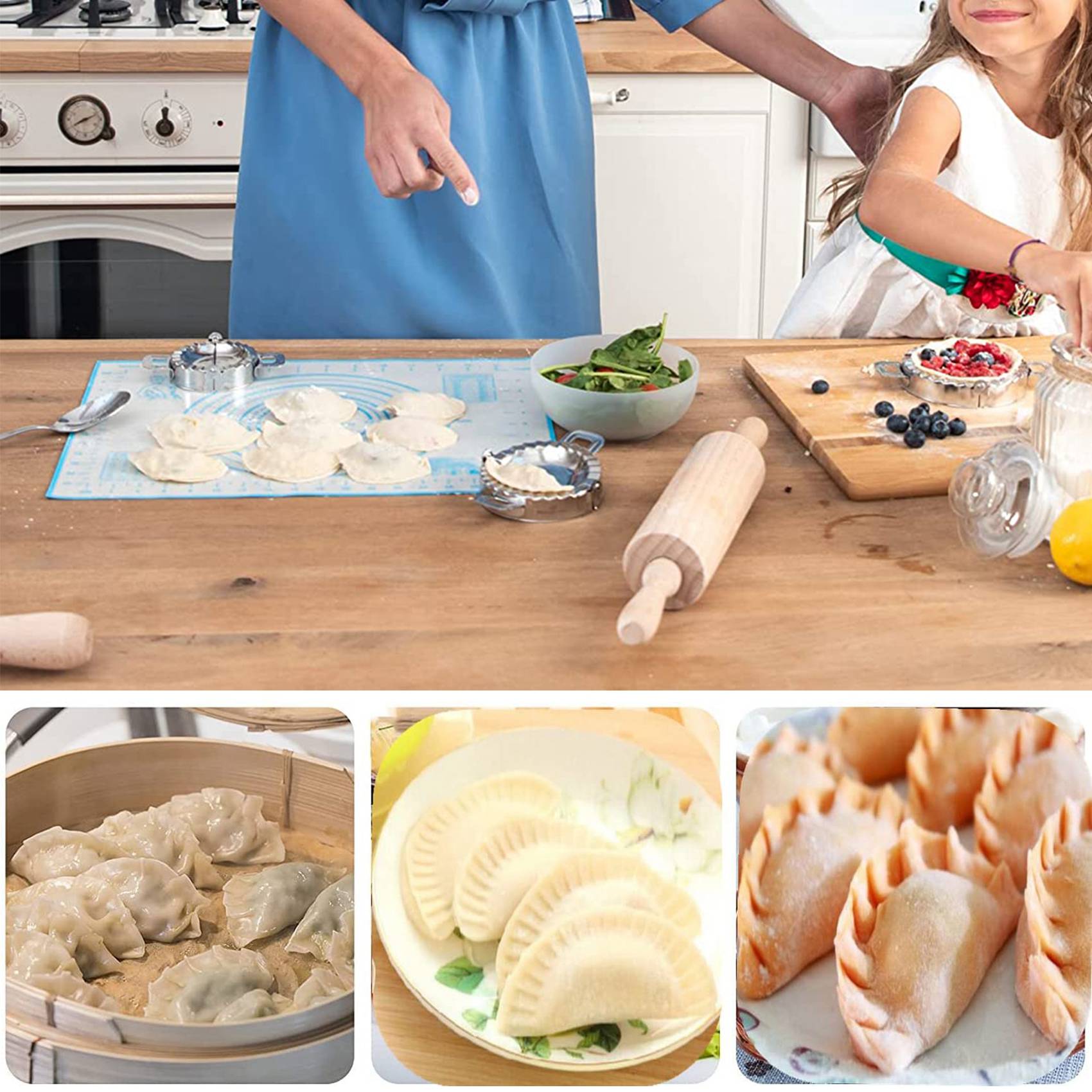 FAST-dumplingmaker, set van 8  - Dumpling Press Set recensie en prijs