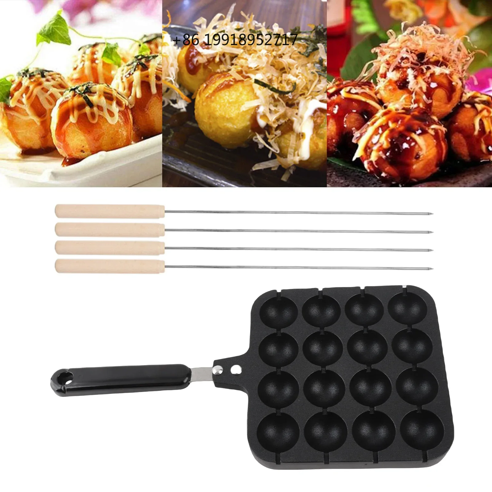 Antiaanbak Takoyaki Grillpan P - Takoyaki Grill Plate recensie en prijs