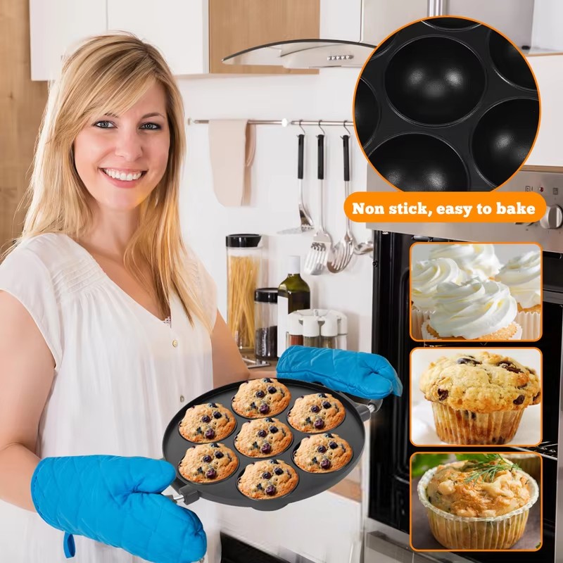 7-delige aluminiumvorm voor pa - Takoyaki Grill Plate recensie en prijs