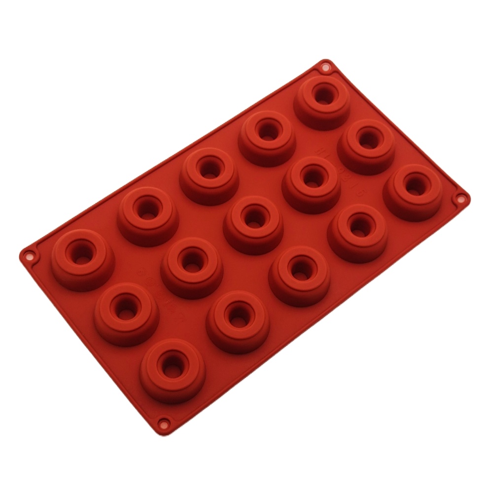 Heetverkopende 15-gaats wijnvo - Donut Mold Silicone recensie en prijs