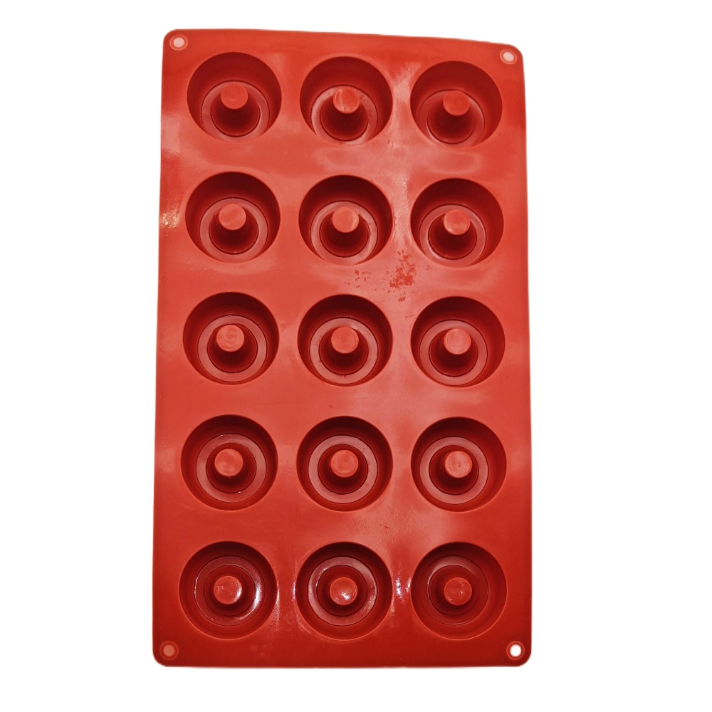 Heetverkopende 15-gaats wijnvo - Donut Mold Silicone recensie en prijs