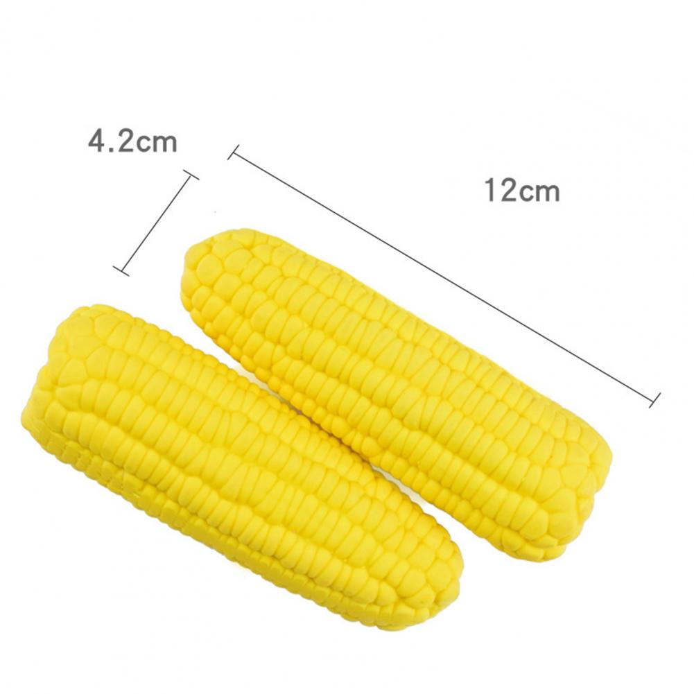 Mooi maïs-vormig kauwspeeltje  - Corn Dog Stick recensie en prijs
