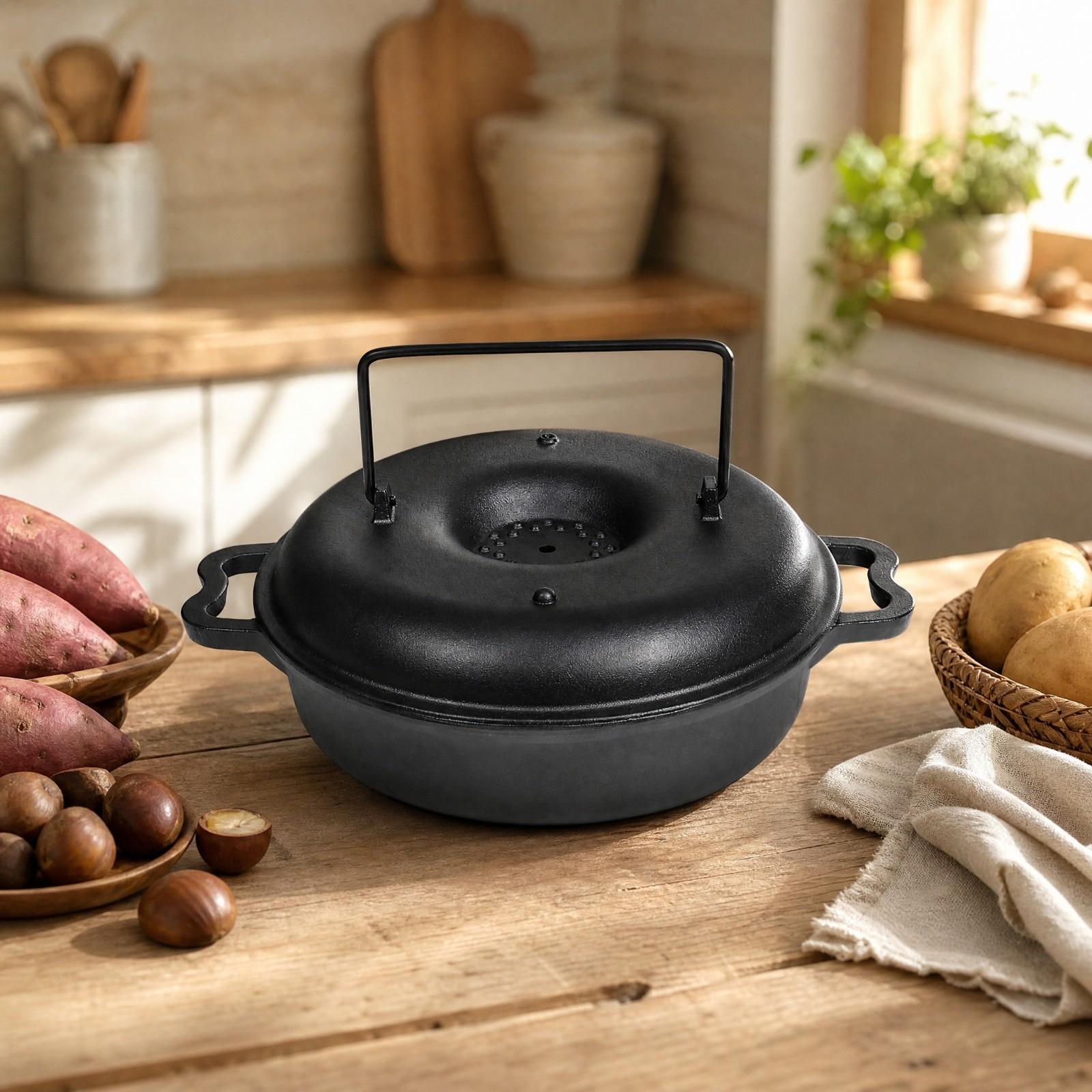 Robuuste gietijzeren braadpan  - Cast Iron Corn recensie en prijs